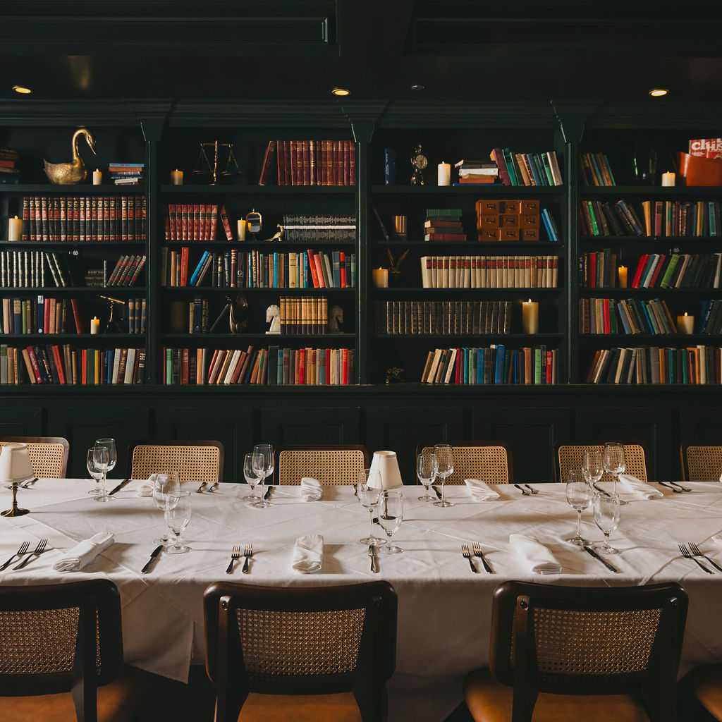 The Drawing Room — intimate table setting